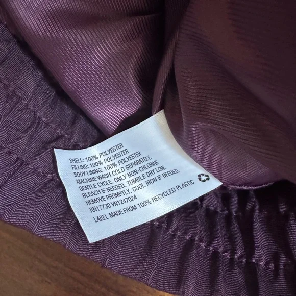 Anna Sui Target 20th Anniversary Collection Chevron Puffer Vest Orange Purple Sm - Picture 6 of 8